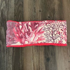 Reversible pink and coral bikini top. Worn once in perfect condition.